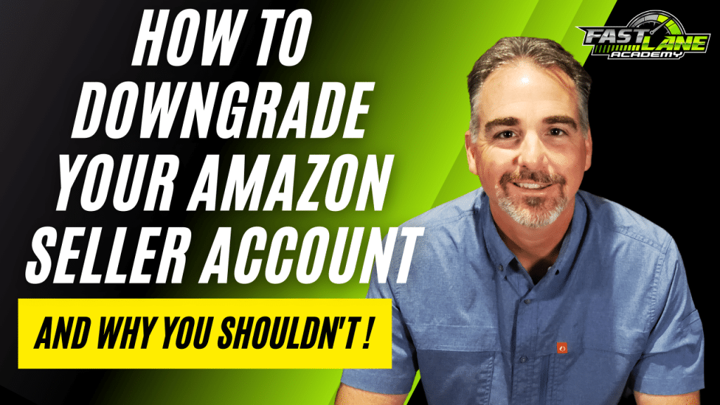 how to downgrade your amazon seller account image